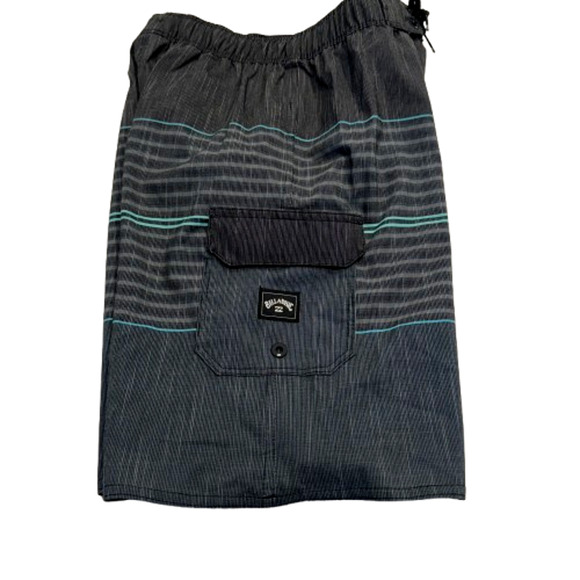 Billabong Men's All Day Pro 18" Striped Board Shorts - Picture 1 of 7
